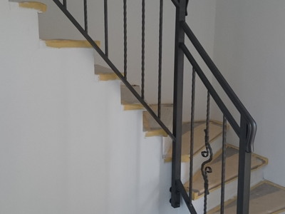 Kované zábradlí na schodiště