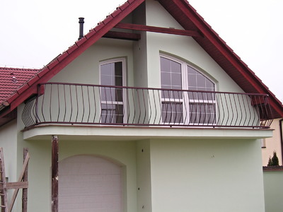 Zábradlí balkonové vyklenuté